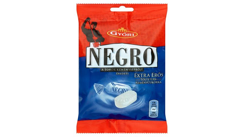 Győri Negro Extra Strong Hard Candy 79 g