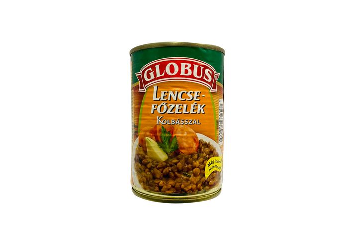 Globus lencsefőzelék kolbásszal 400 g