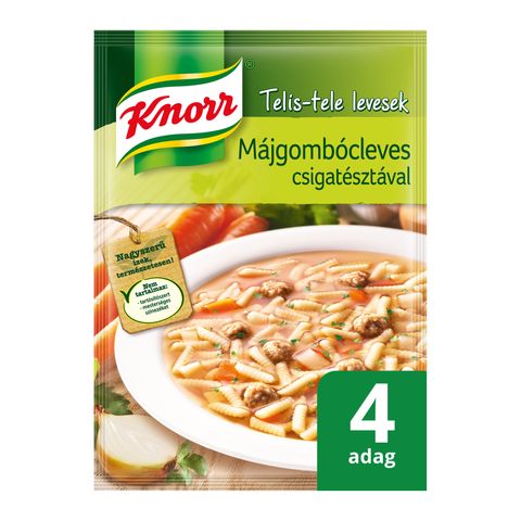 Knorr májgombócleves csigatésztával 58 g