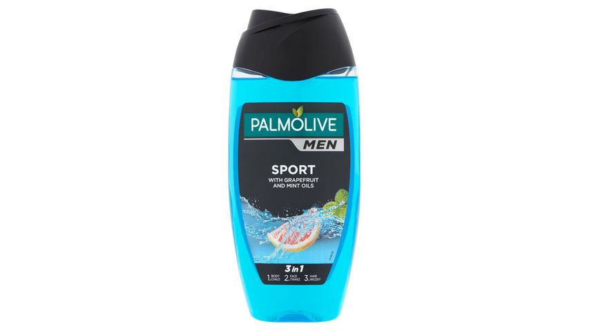 Palmolive Men Sport sprchový gel pro muže 3v1 | 250 ml