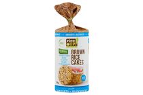 RiceUp! Eat Smart Brown Whole Grain Rice Cakes with Amaranth & Buckwheat 120 g