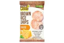 RiceUp! Eat Smart Brown Whole Grain Rice Chips with Cheese 60 g