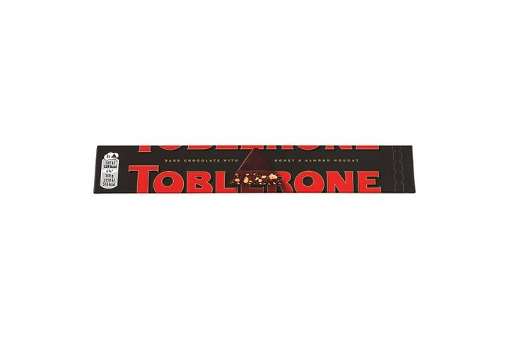 Toblerone étcsokoládé mézzel és mandulával 100 g