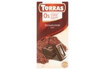 Torras étcsokoládé hozzáadott cukor nélkül, édesítőszerrel 75 g