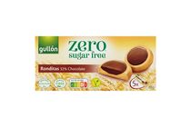 Gullón DietNature Ronditas étcsokoládés cukormentes keksz édesítőszerrel 5 x 37,2 g (186 g)