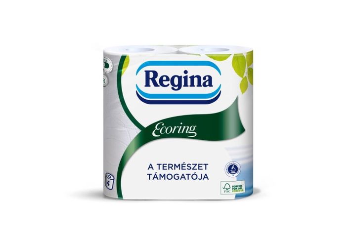 Regina Ecoring Toilet Paper 2 Ply 4 Rolls