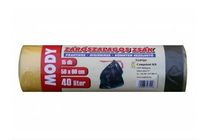 Mody garbage bag with sealing  tape 40l