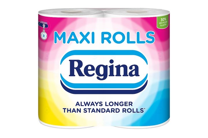 Regina Maxi Rolls Toilet Paper 3 Ply 4 Rolls