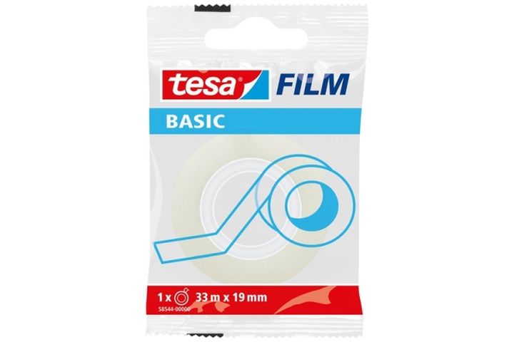 Tesa Basic 33 m x 19 mm átlátszó ragasztószalag