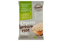 Biopont Lightly Salted Gluten Free Organic Brown Rice Balls 100 g