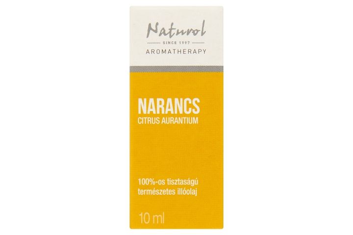 Naturol Aromatherapy 100% Pure Essential Orange Oil 10 ml