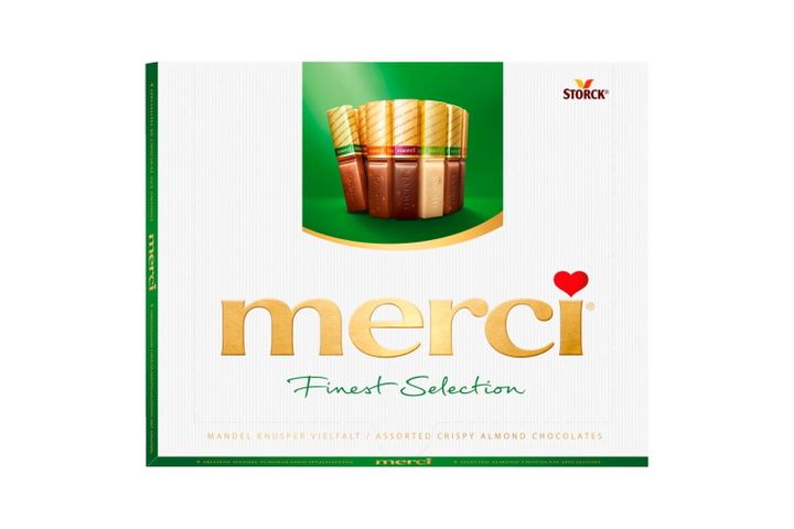 Merci Finest Selection 4 mandulás csokoládékülönlegesség 250 g