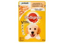 Pedigree Junior teljes értékű nedves eledel kölyöknek csirke vagdalttal 100 g