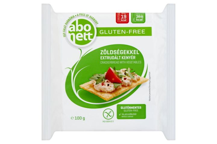 Abonett Gluten-Free Crackerbread with Vegetables 100 g