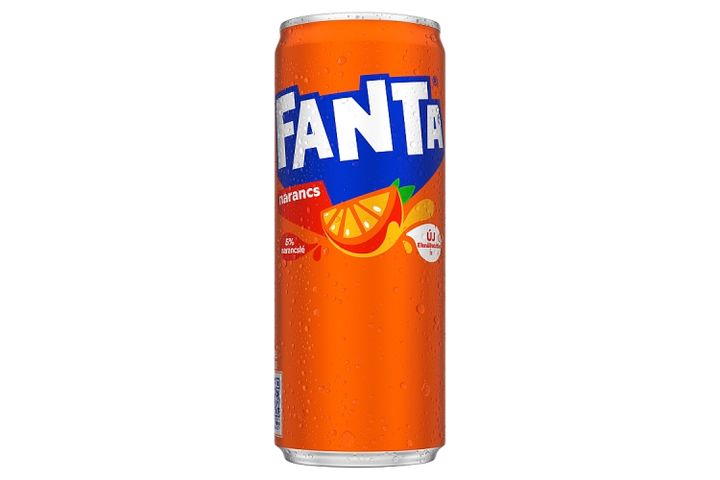 Fanta Carbonated Orange Flavoured Soft Drink 300 ml