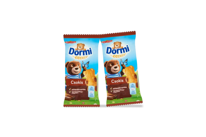 2x Dörmi csokoládés krémmel töltött puha piskóta 30 g