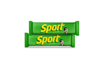 2x Sport étcsokoládéval mártott rumos ízű kakaós szelet 31 g