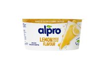 Alpro citromos sajttorta ízű fermentált szójakészítmény hozzáadott kalciummal és vitaminokkal 150 g