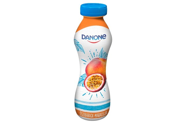 Danone őszibarack-maracuja ízű fermentált ital 290 g