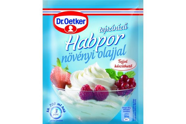 Dr. Oetker Tejszínízű habpor növényi olajjal 45 g