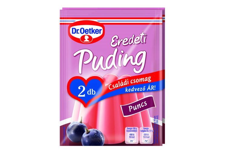 Dr. Oetker Eredeti Puding puncs pudingpor 2 x 40 g order online