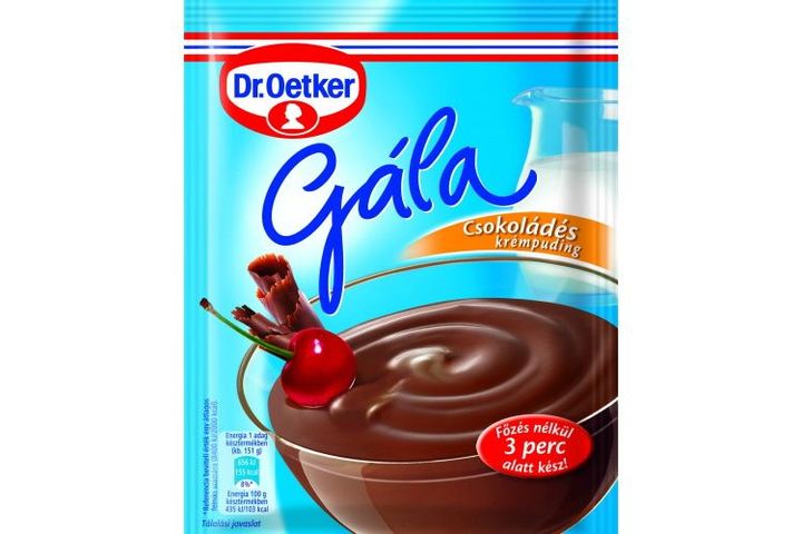 Dr. Oetker Gála csokoládés krémpudingpor 104 g