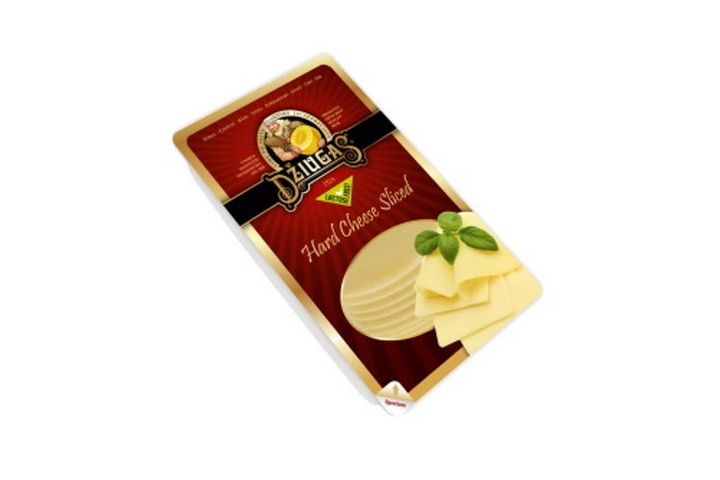 Dziugas sliced hard cheese 12 month maturation 40% fat 150 g