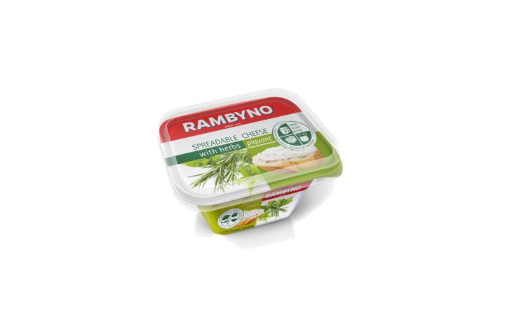 Rambyno ömlesztett sajtkrém - zöldfűszerekkel 175g