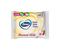 Zewa Moist Almond Milk Toilet Tissue | 42 pieces