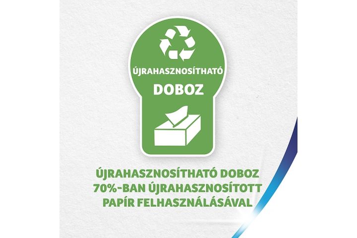 Zewa Softis Soft & Sensitive illatmentes dobozos papír zsebkendő 4 rétegű 80 db