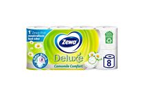 Zewa Deluxe Camomile Comfort Toilet Paper 3 Ply 8 Rolls