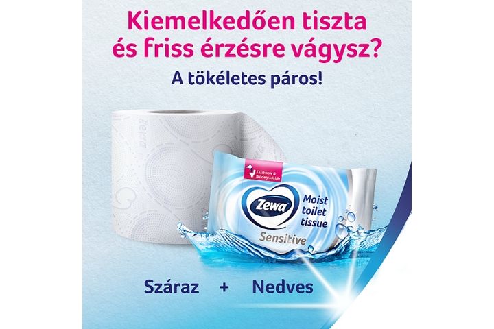 Zewa Exclusive Ultra Soft toalettpapír 4 rétegű 8 tekercs