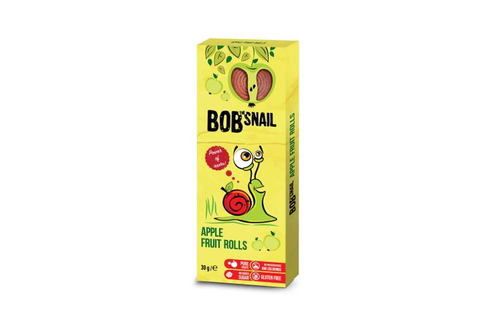 Bob-Snail Natural apple fruit rolls 30 g