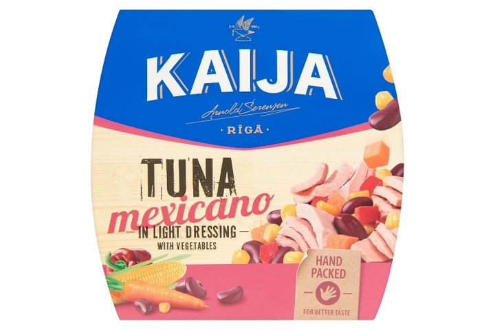 Kaija Tuna Mexicano in Light Dressing with Vegetables 185 g