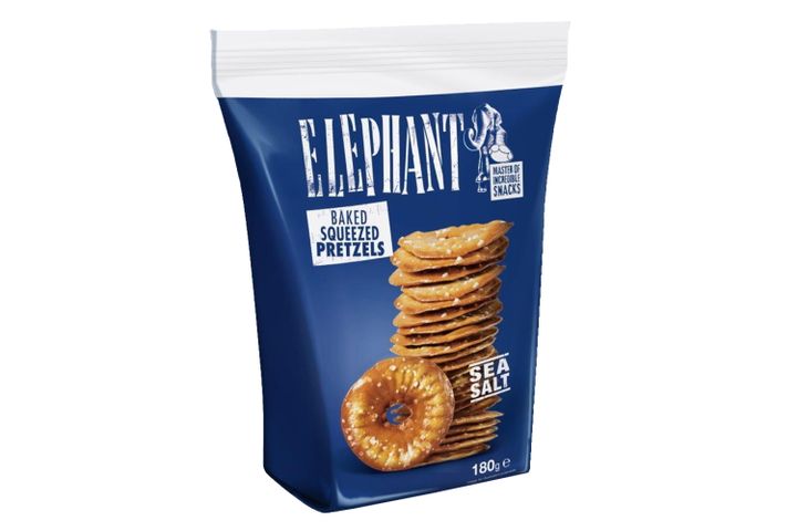 Elephant sós chips-tallér 180 g