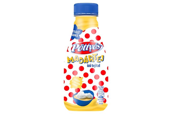 Pöttyös UHT, zsírszegény, madártej ízű tejital 300 ml