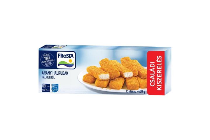 FRoSTA Quick-Frozen Golden Fish Fingers 15 pcs 450 g