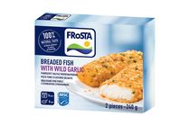 FRoSTA Quick-Frozen Pre-Fried Breaded Fish with Wild Garlic 2 pcs 240 g