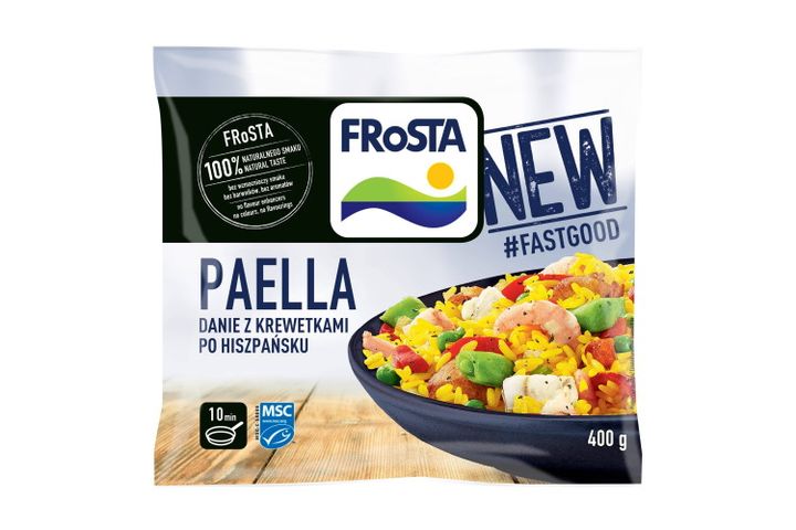 FRoSTA gyorsfagyasztott paella spanyol stílusú készétel 400 g