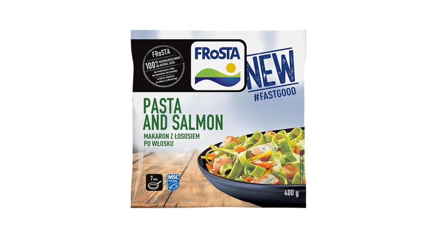 FRoSTA Quick-Frozen Pasta and Salmon 400 g