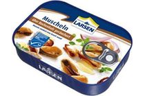 Larsen smoked mussels 110 g