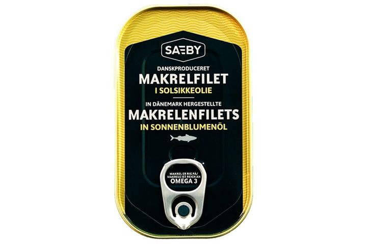 Saeby Makrélafilé napraforgó olajban 125 g