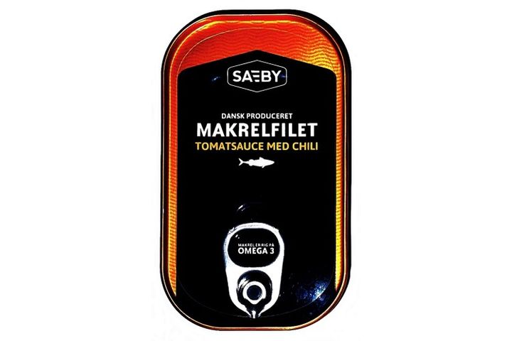 Saeby Makrélafilé pikáns paradicsomszószban 125 g