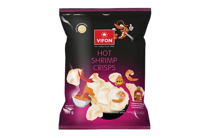 Vifon Schrimp Crisps hot 100 g