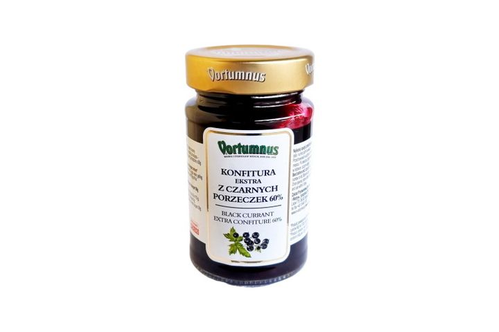 Vortumnus Premium 60% black currant jam 250 g