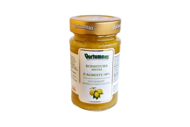 Vortumnus Premium 60% gooseberry jam 250 g