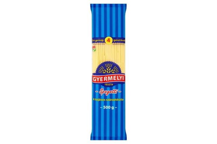 Gyermelyi Spaghetti Dry Pasta with 4 Eggs 500 g