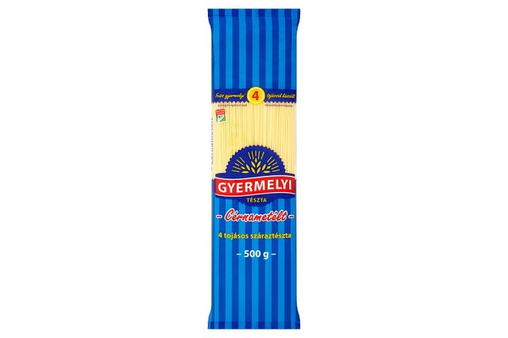 Gyermelyi Vermicelli Dry Pasta with 4 Eggs 500 g