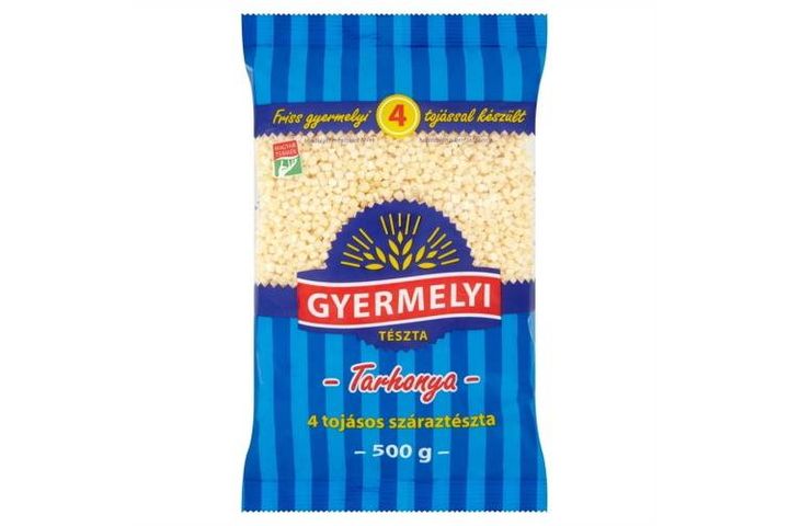 Gyermelyi tarhonya 4 tojásos száraztészta 500 g