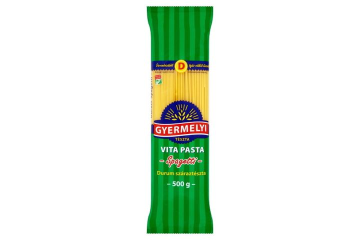 Gyermelyi Vita Pasta spagetti durum száraztészta 500 g